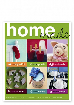 Homemade DIY Magazin, 3. Platz der redaktionellen Ideenoplympiade, Gruner+Jahr